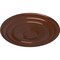 Ekena Millwork Giana Ceiling Medallion (Fits Canopies up to 7 7/8"), Hand-Painted Copper Penny, 32 5/8"OD x 1 1/2"P CM32GICPS - alternate 2